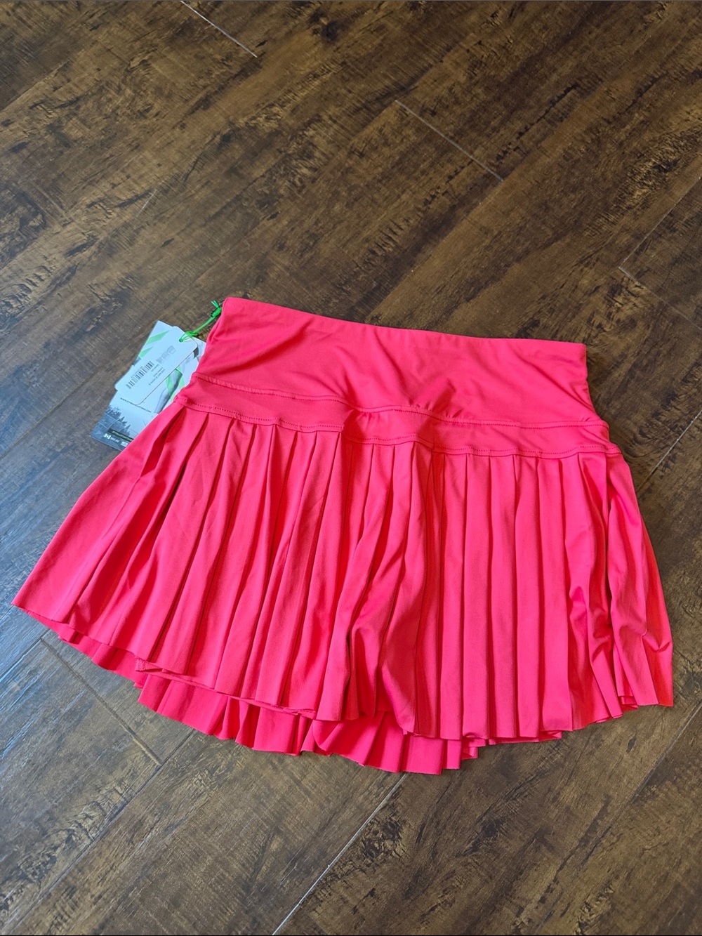 Kyodan Hot Pink/salmon Pleated Skort sz small
